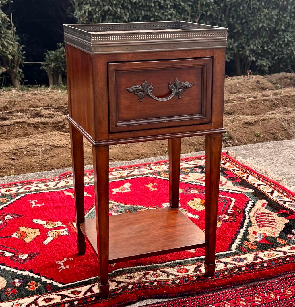 ドレクセル DREXEL 大理石天板 サイドテーブル 米国 エンドテーブル