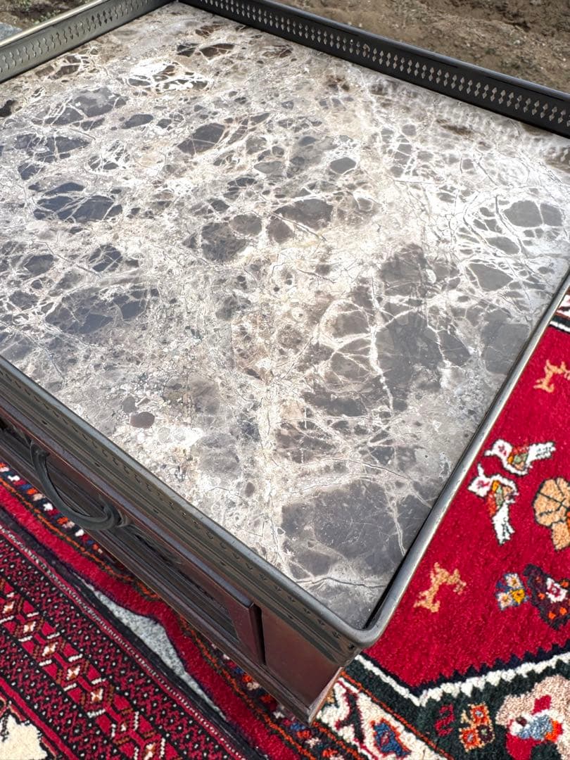 ドレクセル DREXEL 大理石天板 サイドテーブル 米国 エンドテーブル