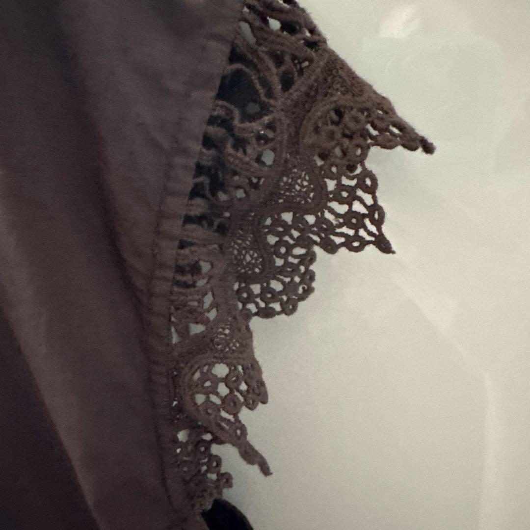 カレンソロジー　完売　ダークブラウン フリル付き　オールインワン