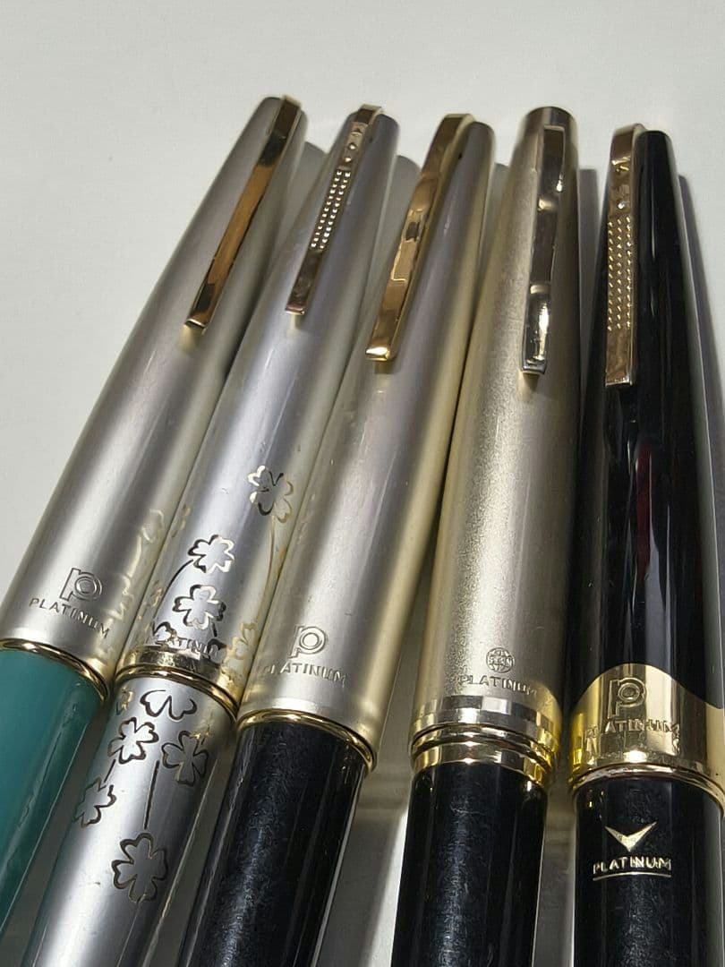 ジャンク品★PLATINUM 万年筆 14Kペン先★5本セット