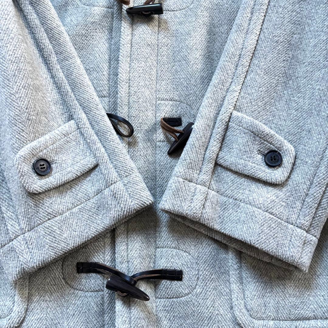 未使用級 Burberrys ムーアブルック ダッフルコート ヘリンボーン 15