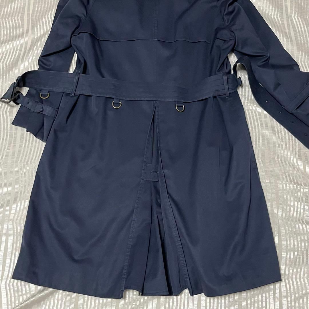 アクアスキュータム　アクア5 イギリス製　ロングトレンチコート