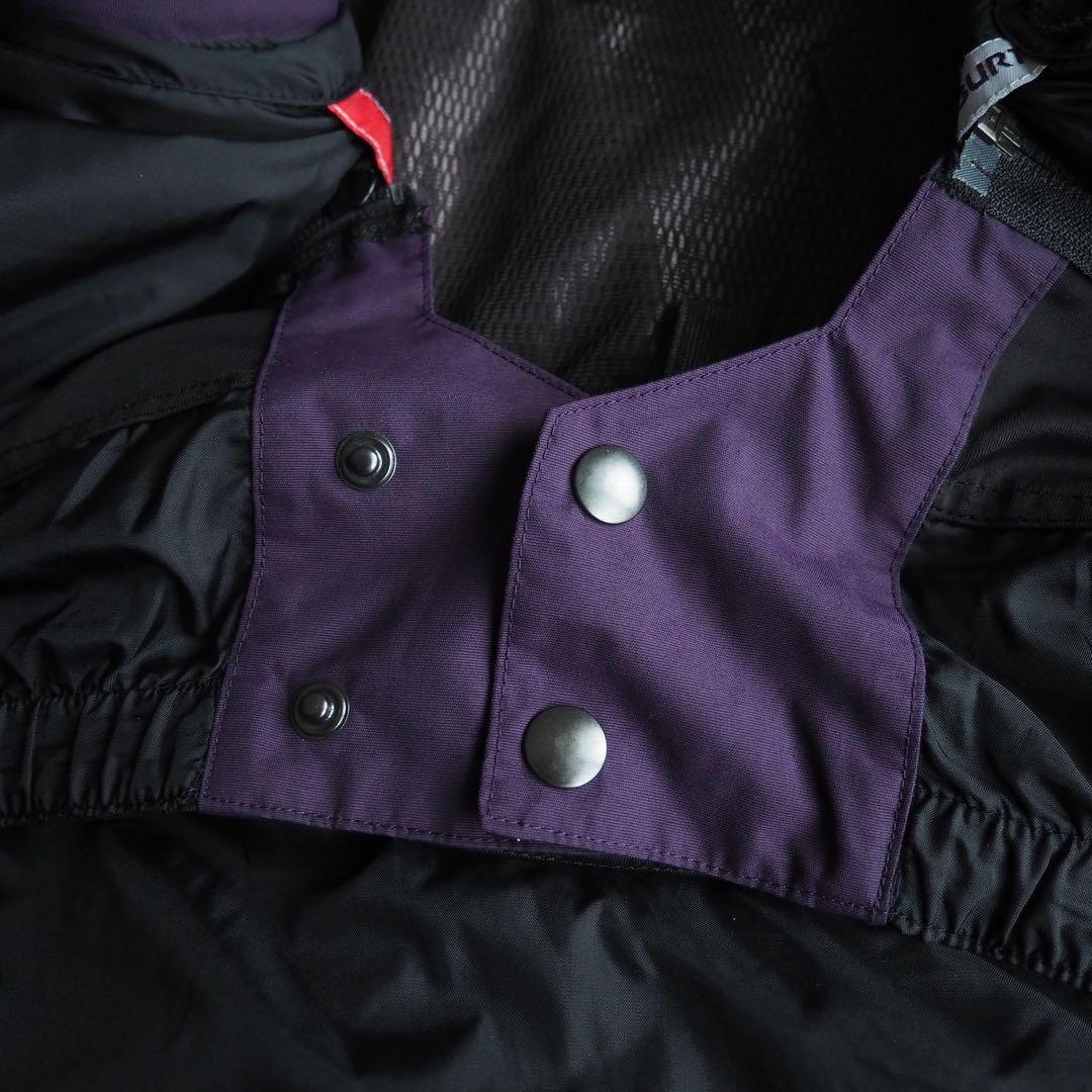 BURTON DRY RIDE スノージャケット パープル チェック柄 Lサイズ
