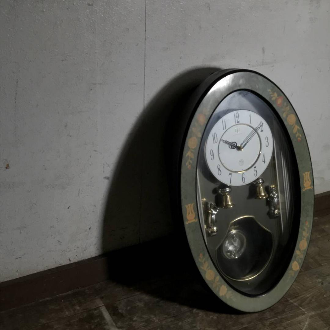 壁掛け時計 QUEEN ELIZABETH2 QE2 4MJ784QE リズム