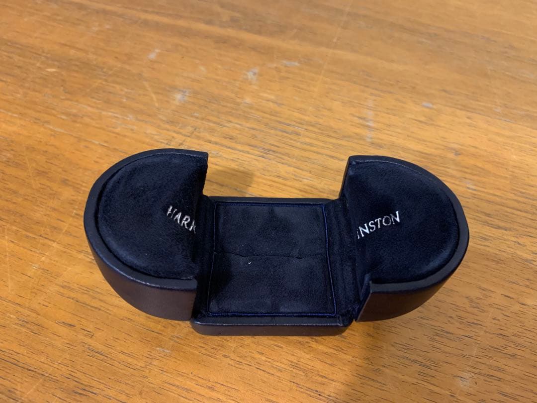 G0919-12★空箱　HARRY WINSTON リング　ケース