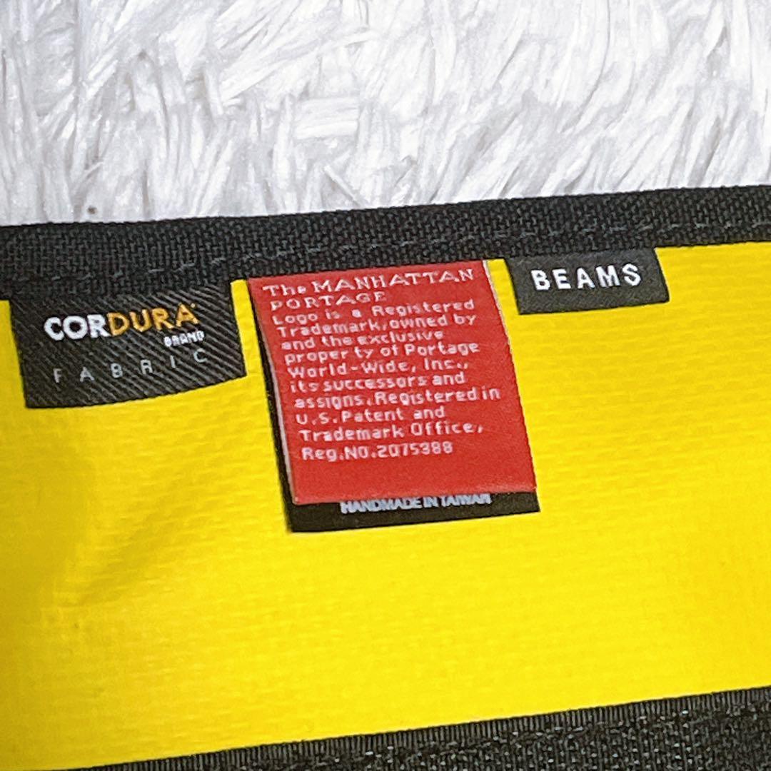 新品タグ付　マンハッタンポーテージ　ビームス　別注　ショルダーバッグ　A4収納可