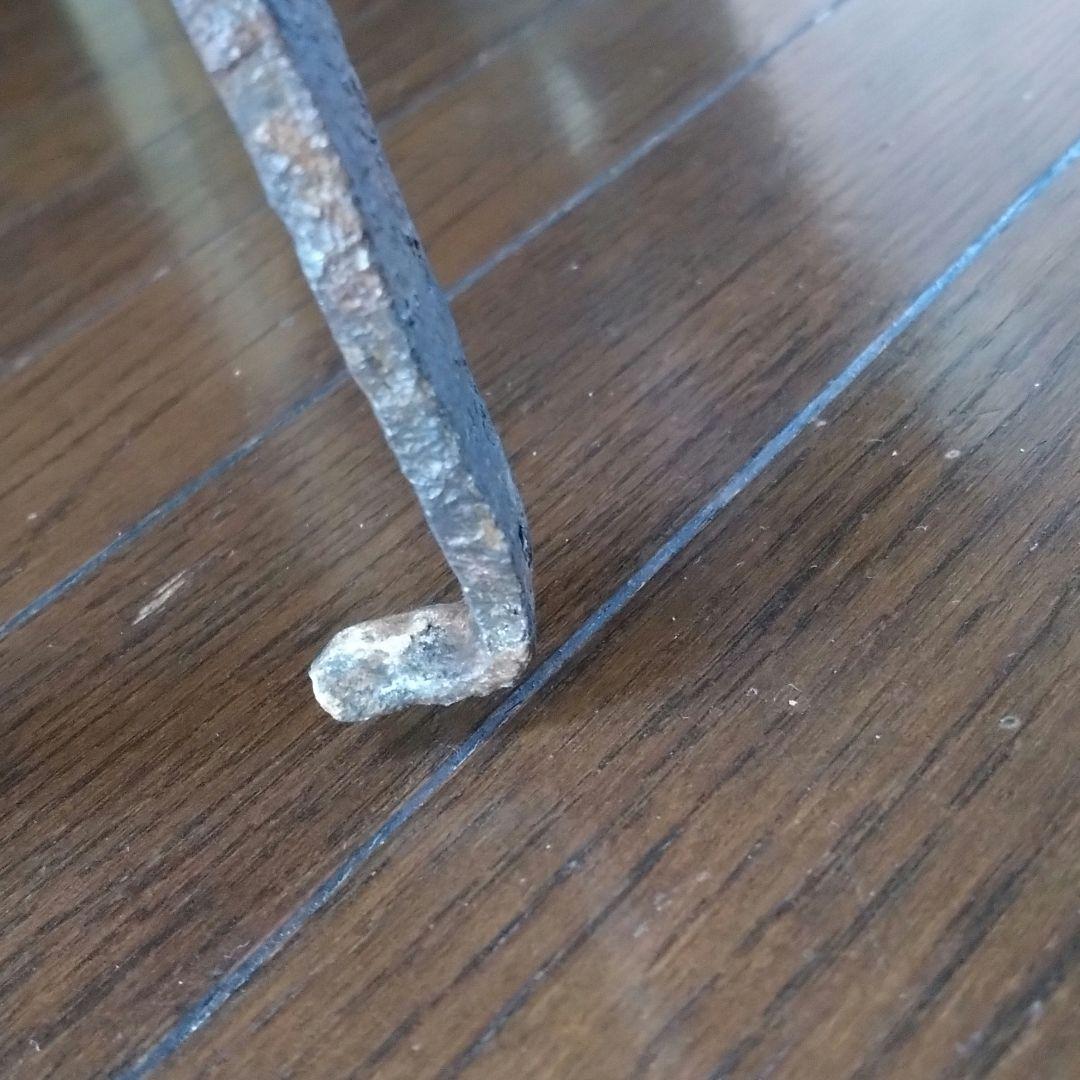 【ガタつきあり】　吉原型　五徳　大　長火鉢用　レトロ