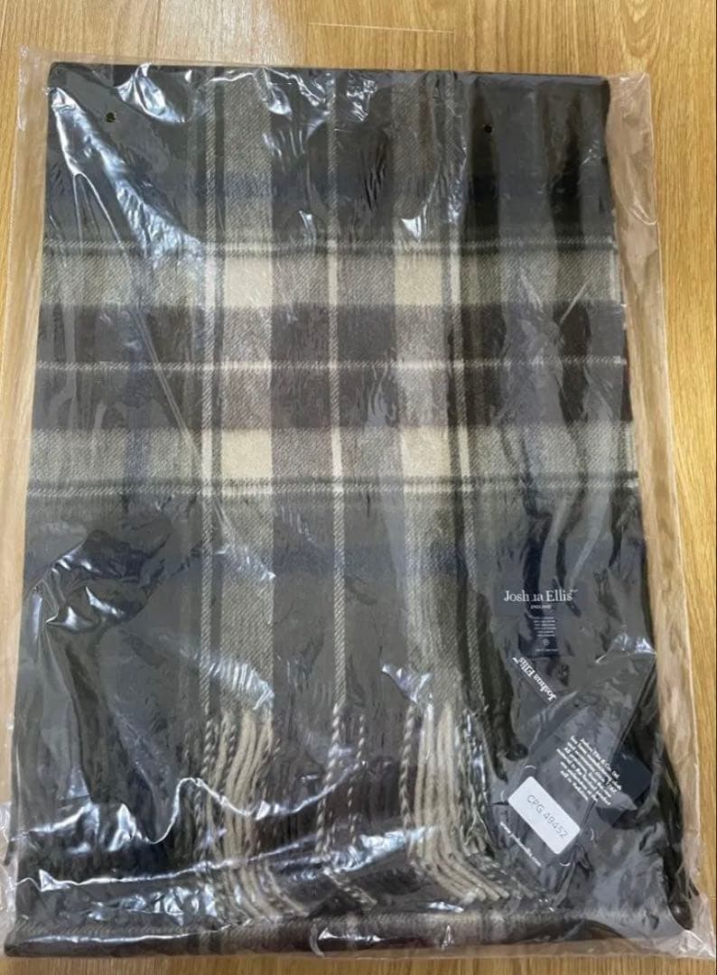 ⭐️今だけ70%オフ❗️ 新品未使用　Joshua Ellis マフラー ベージュ