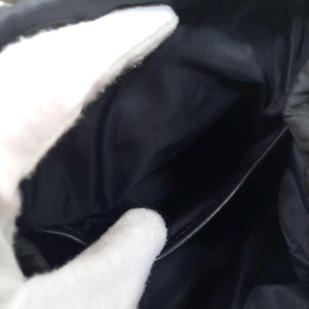 BURBERRY バーバリー ミニ リュック バックパック 巾着 ブラック 黒