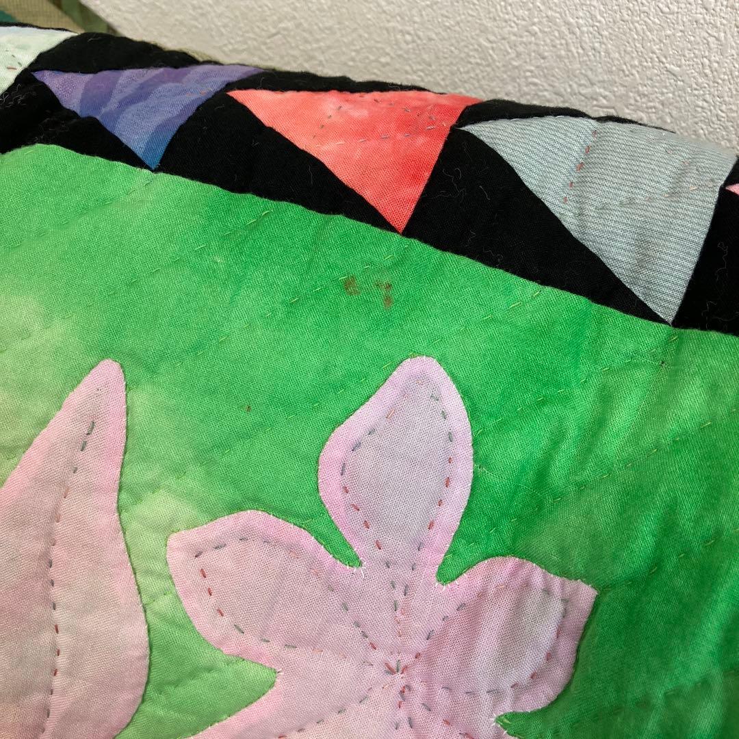 パッチワーク　タペストリー　ハワイアン