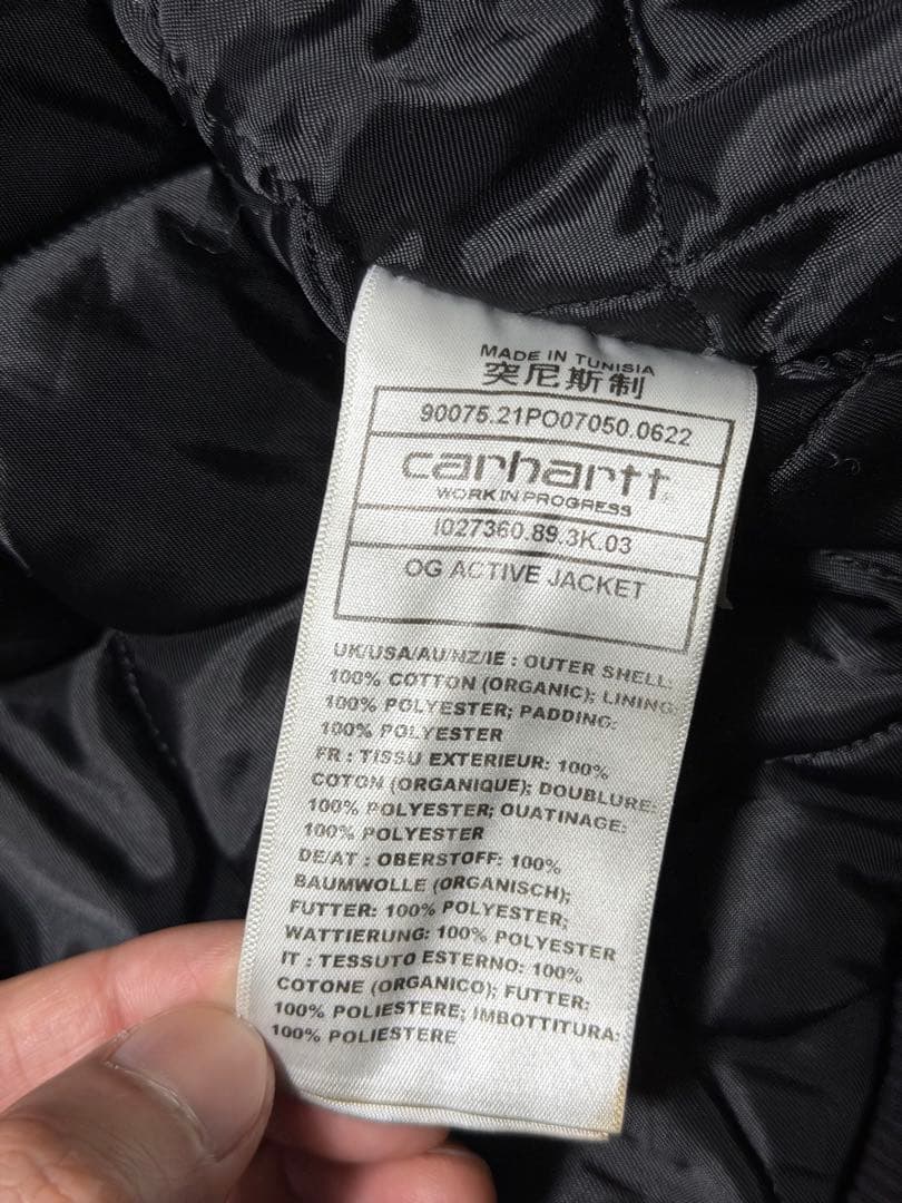 ‼️Carhartt WIP OGアクティブジャケット ブラック