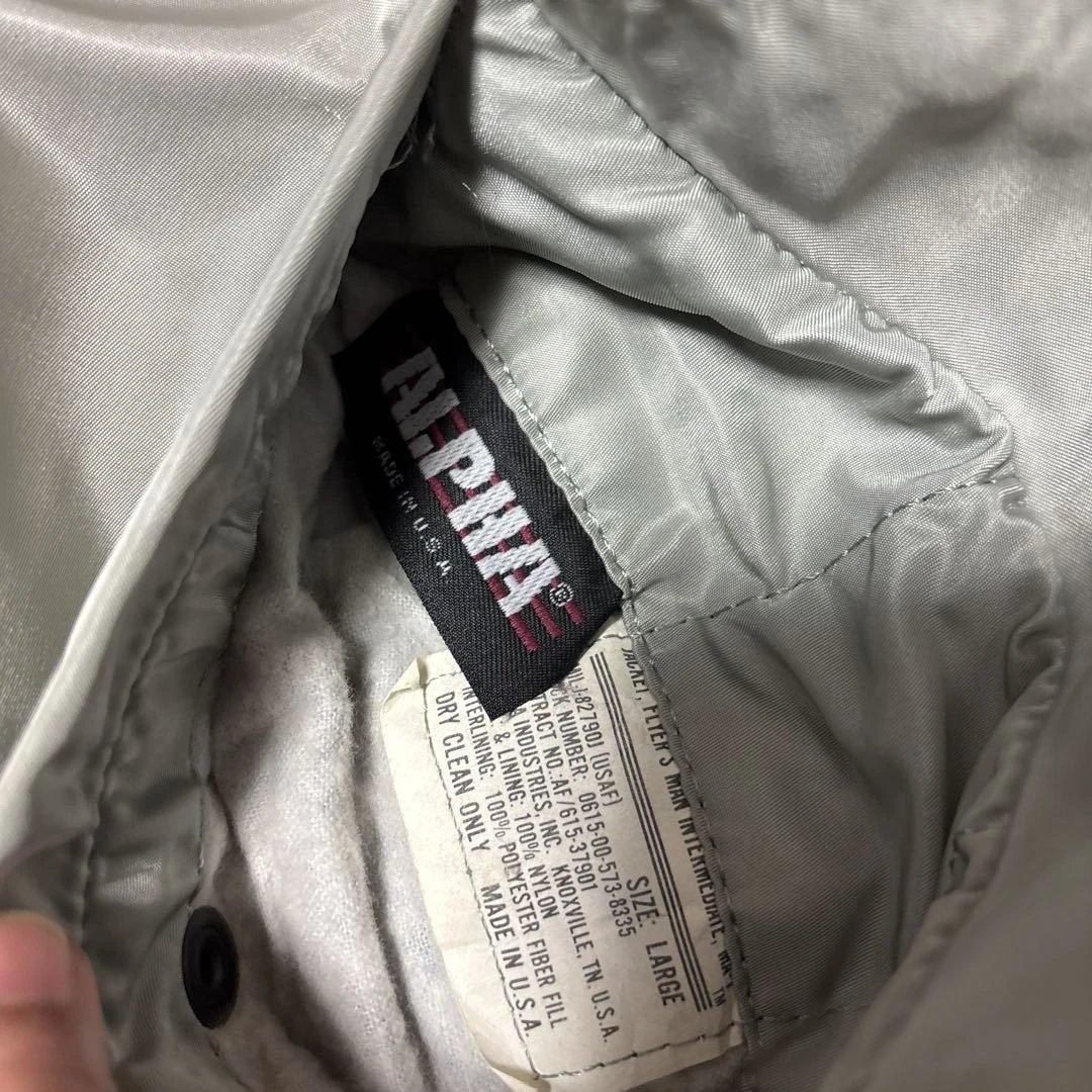 専用　80's- USA製 アルファ ma-1 バドワイザー刺繍 ジャケット