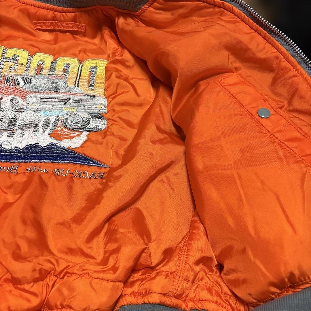 専用　80's- USA製 アルファ ma-1 バドワイザー刺繍 ジャケット