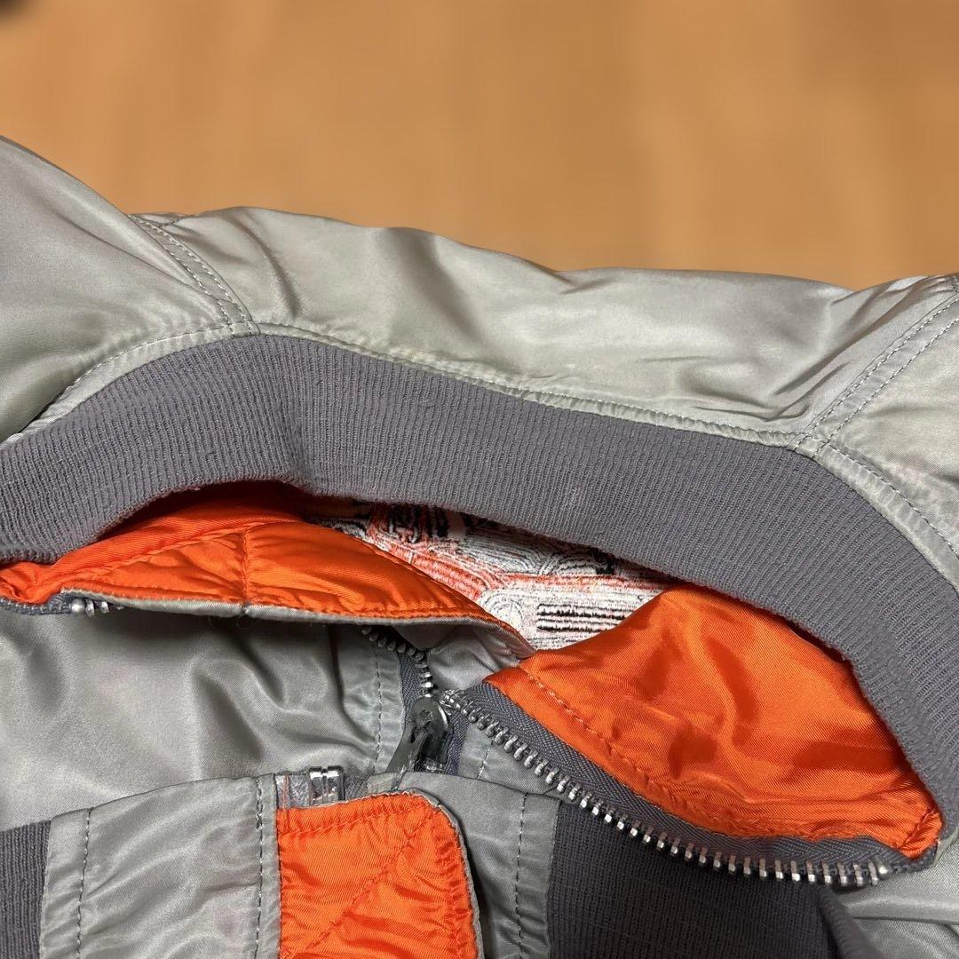 専用　80's- USA製 アルファ ma-1 バドワイザー刺繍 ジャケット