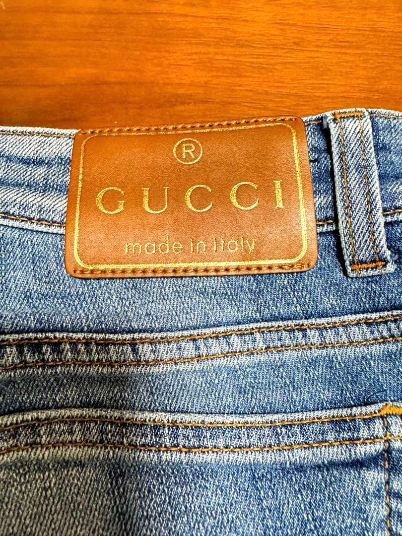 GUCCI ストレートデニム 40
