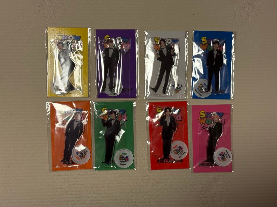 Man  World アクスタ 8体