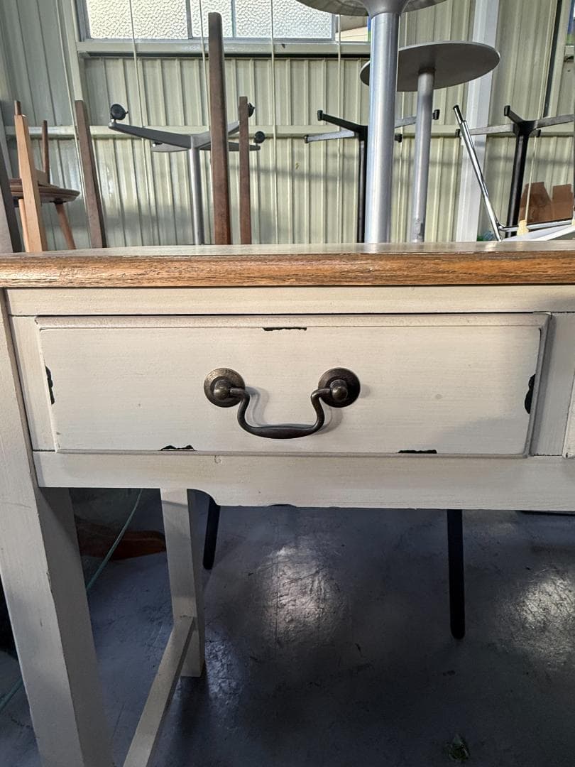 コンソールテーブル フレンチカントリー調　アンティーク　引き出し　222