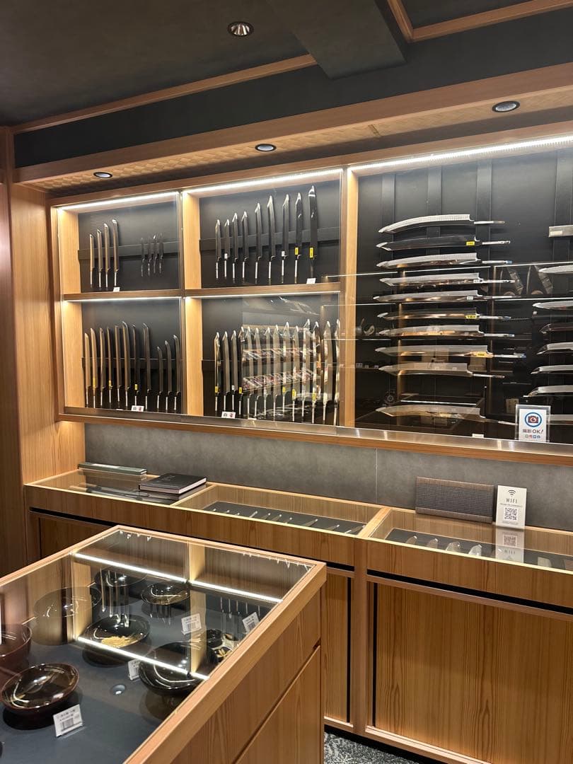 業務用 柳刃 青ニ鋼 尺一 330mm 本霞 全鏡面仕上げ