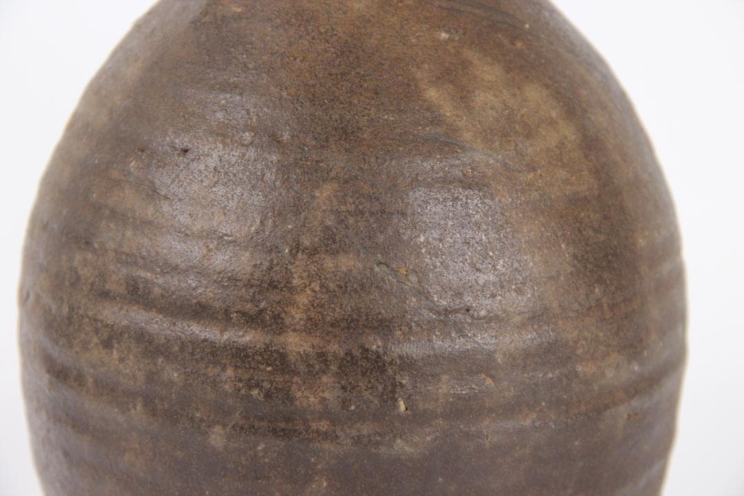 古陶壺　高麗時代　花瓶　花入り時代物　　大徳利　箱付　茶道具　ES1-21