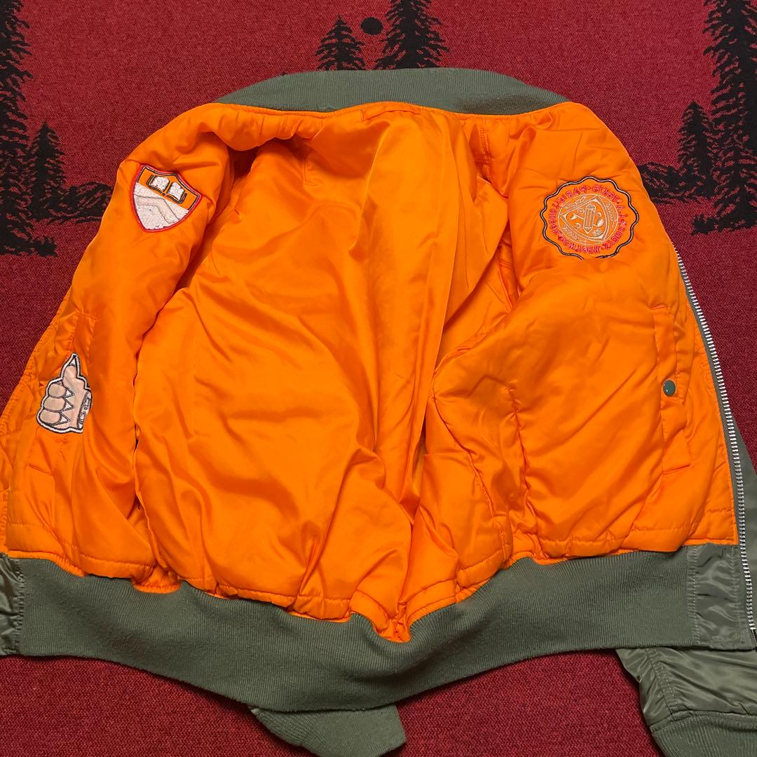 ALPHA MA-1 アルファ ボンバージャケット　ミリタリー