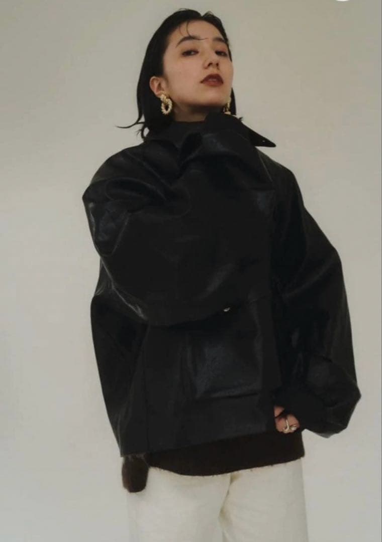 【アキラ】flight jacket leather jacket