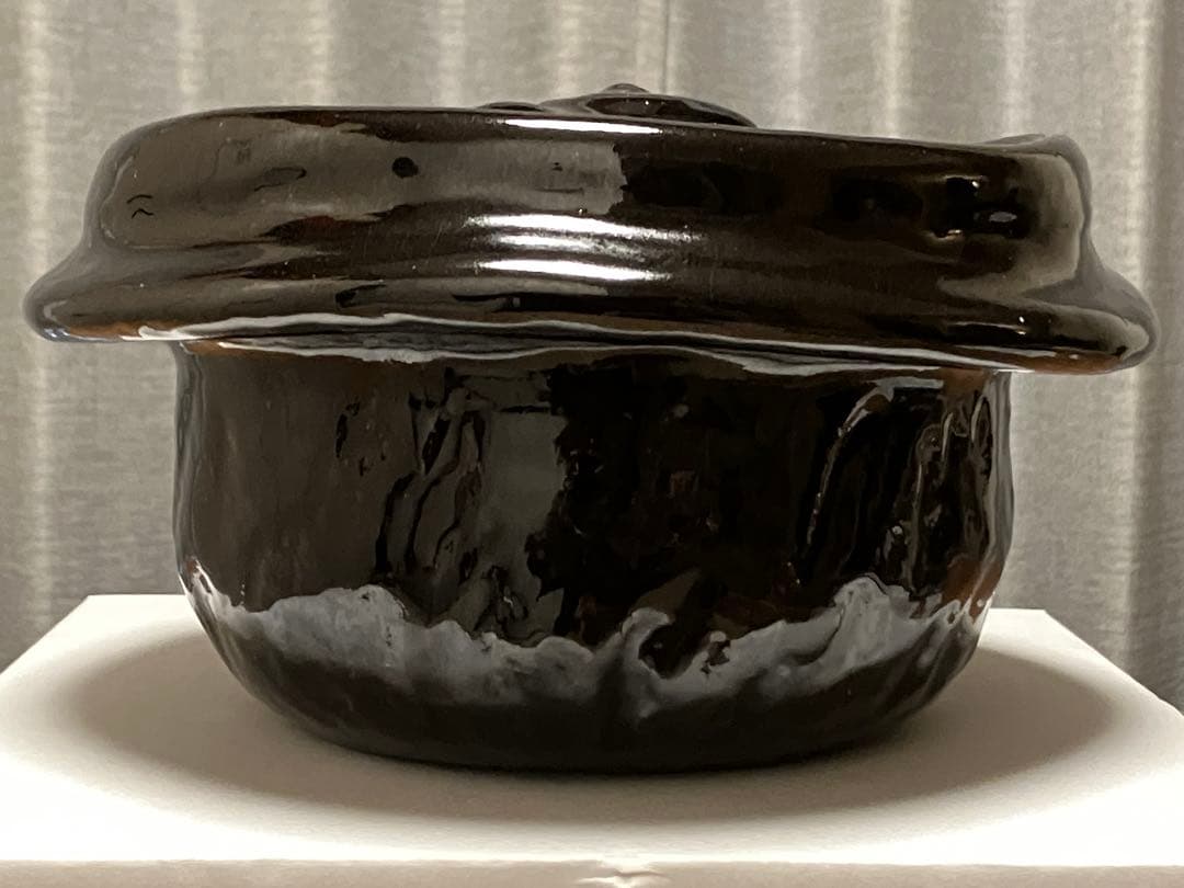 雲井窯 鴨釉きまぐれ御飯鍋 二合炊き 使用1回