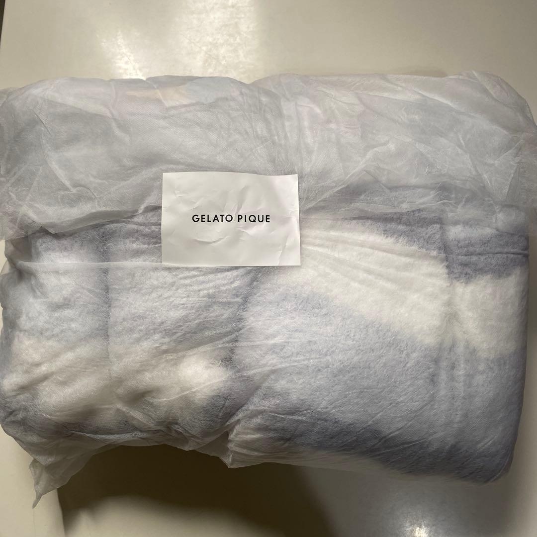 ジェラートピケ 上下セット パーカー ロングパンツ フリーサイズ