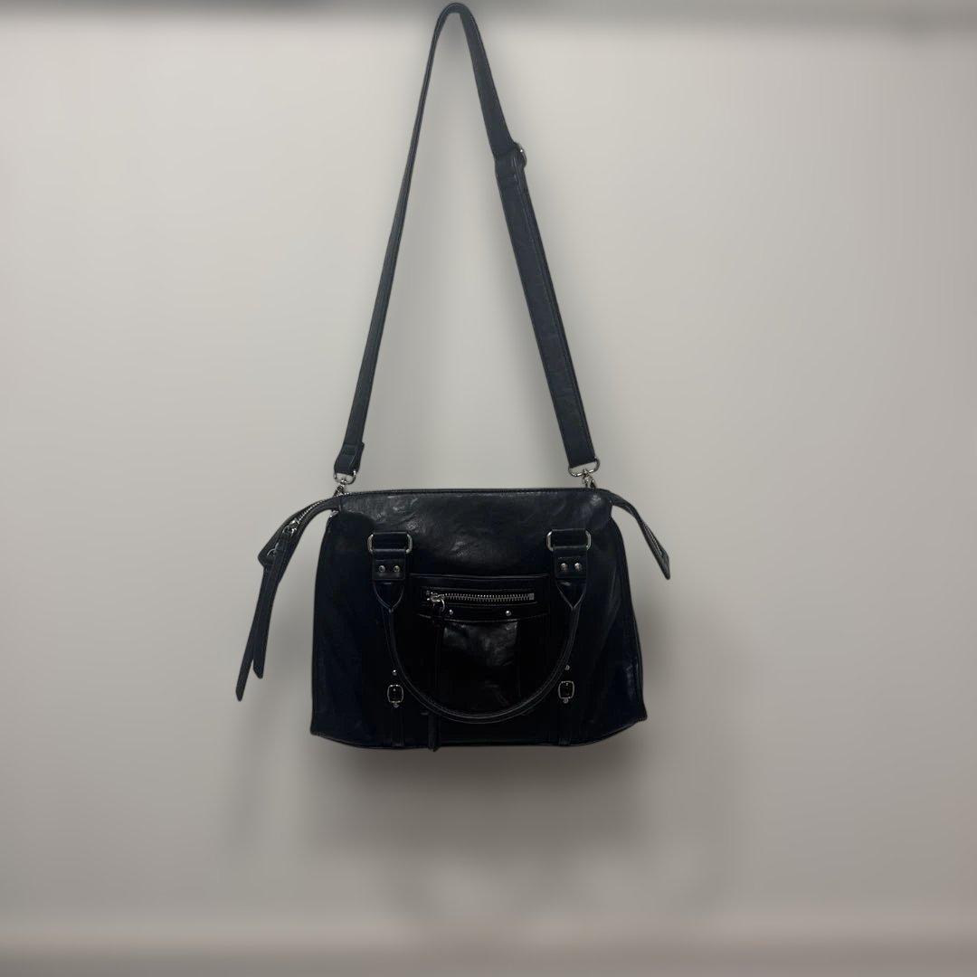 アンティークフェイクレザーボストン　JEANASIS ジーナシス