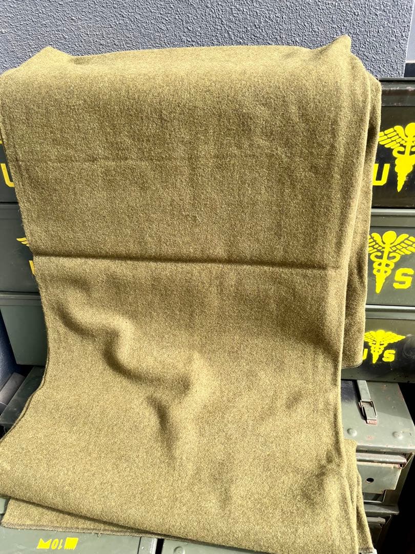 米軍放出未使用品 レア品 US-ARMY MEDICAL 米国製 ブランケット