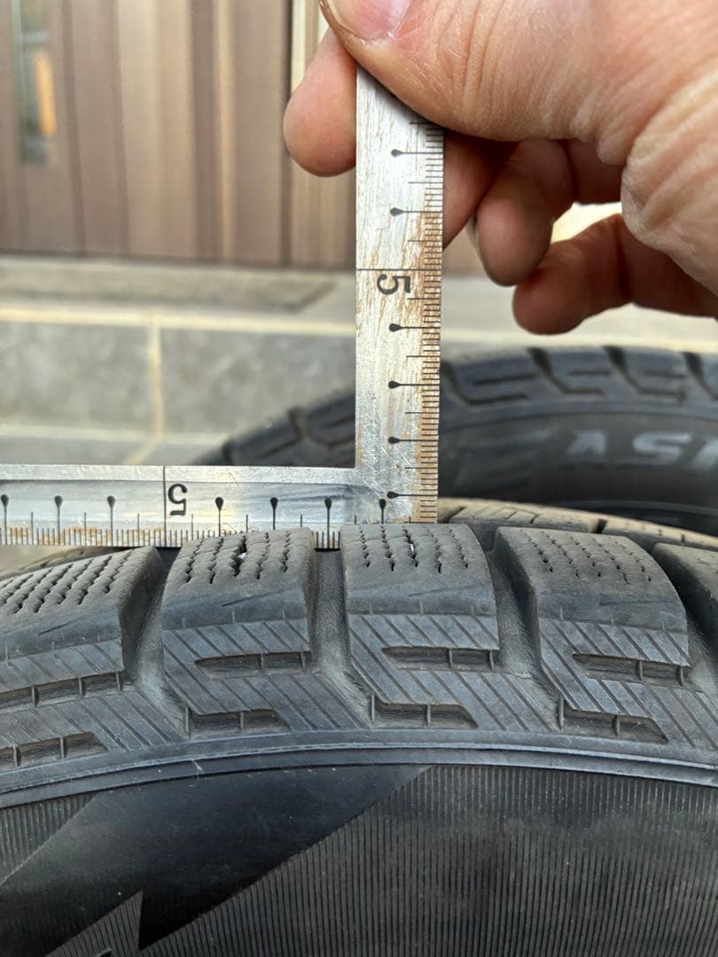 155/65R14 スタッドレスタイヤ アルミホイールの４本セット