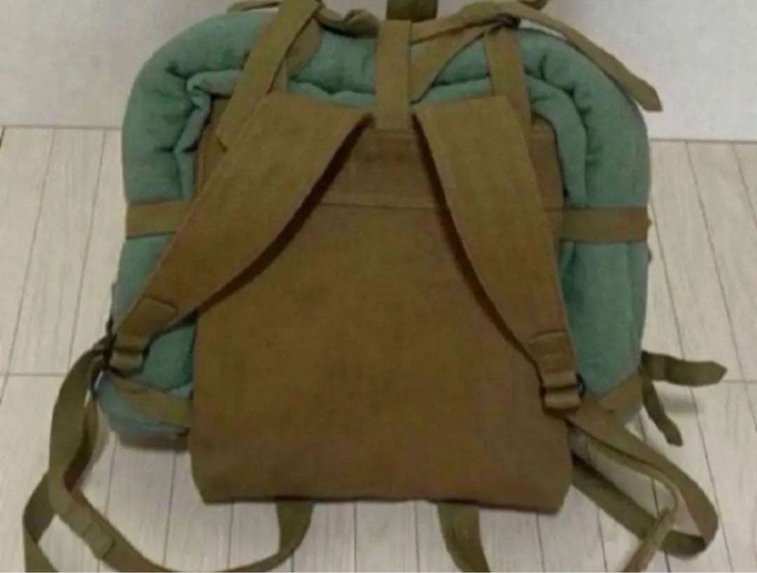 日本軍 兵用九九式背嚢(複製品）と毛布(新品）、飯盒付き(中古のオマケ付）サバゲ