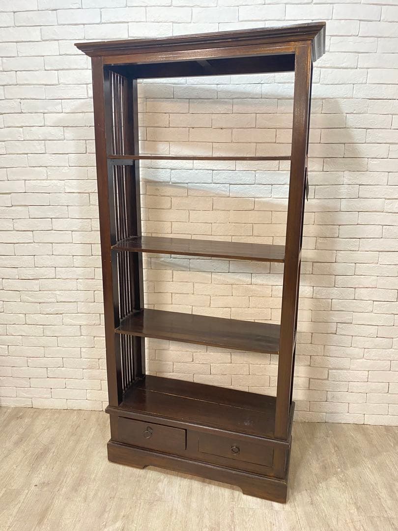 【rus】定価8万円　木製ラック　小道具　棚　アンティーク　古物