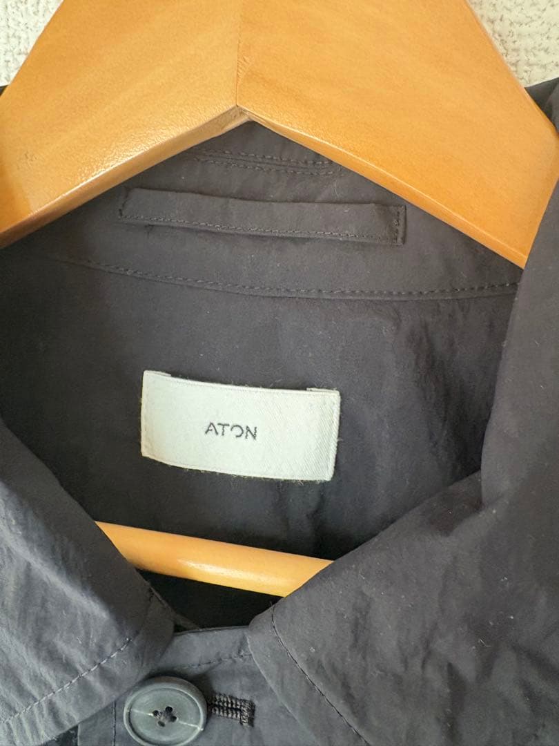 エイトン ATON TRAVEL NYLON パッカブルコート