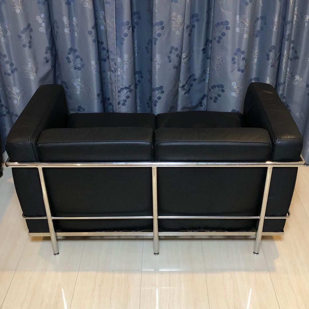 ル・コルビュジエ　LC2 ソファ 2人掛け