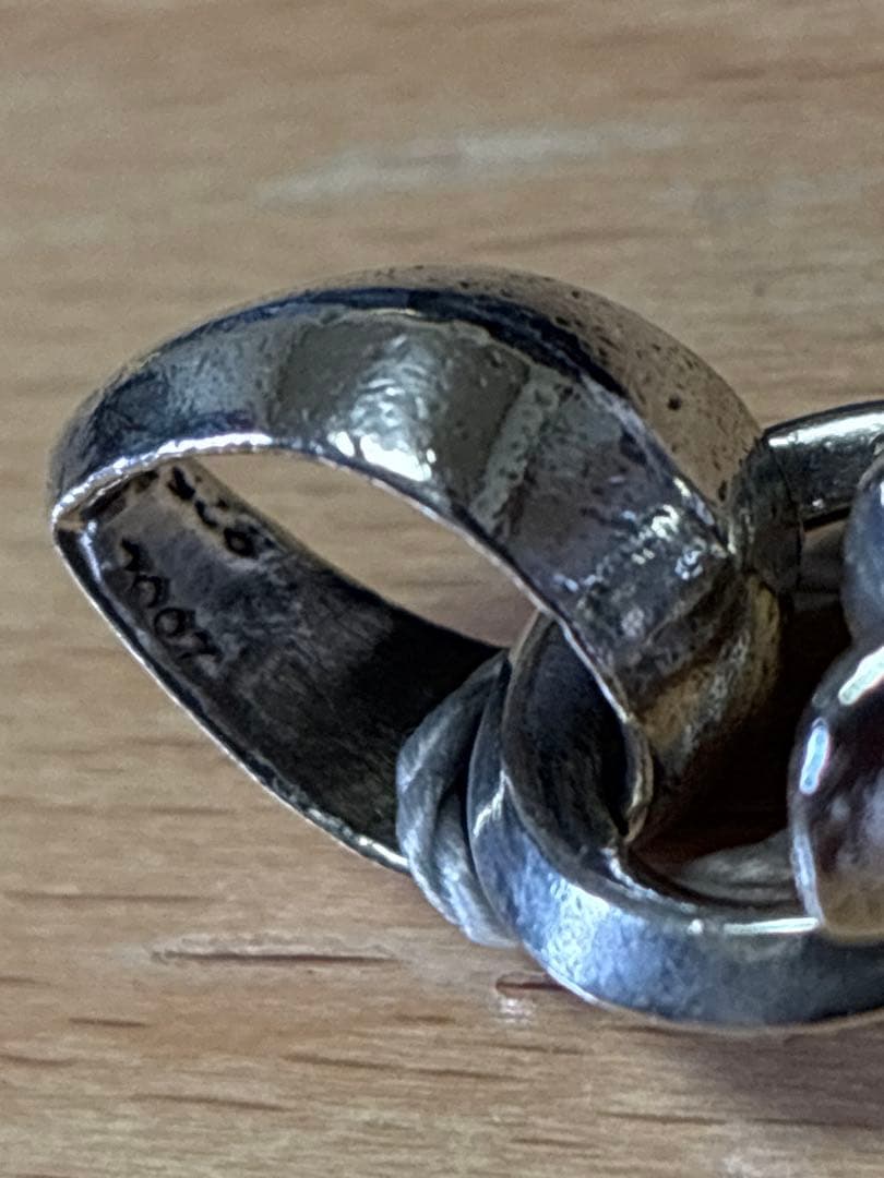 クロムハーツ スモールCHクロス Wベイル ペンダント 鑑定済み 正規品