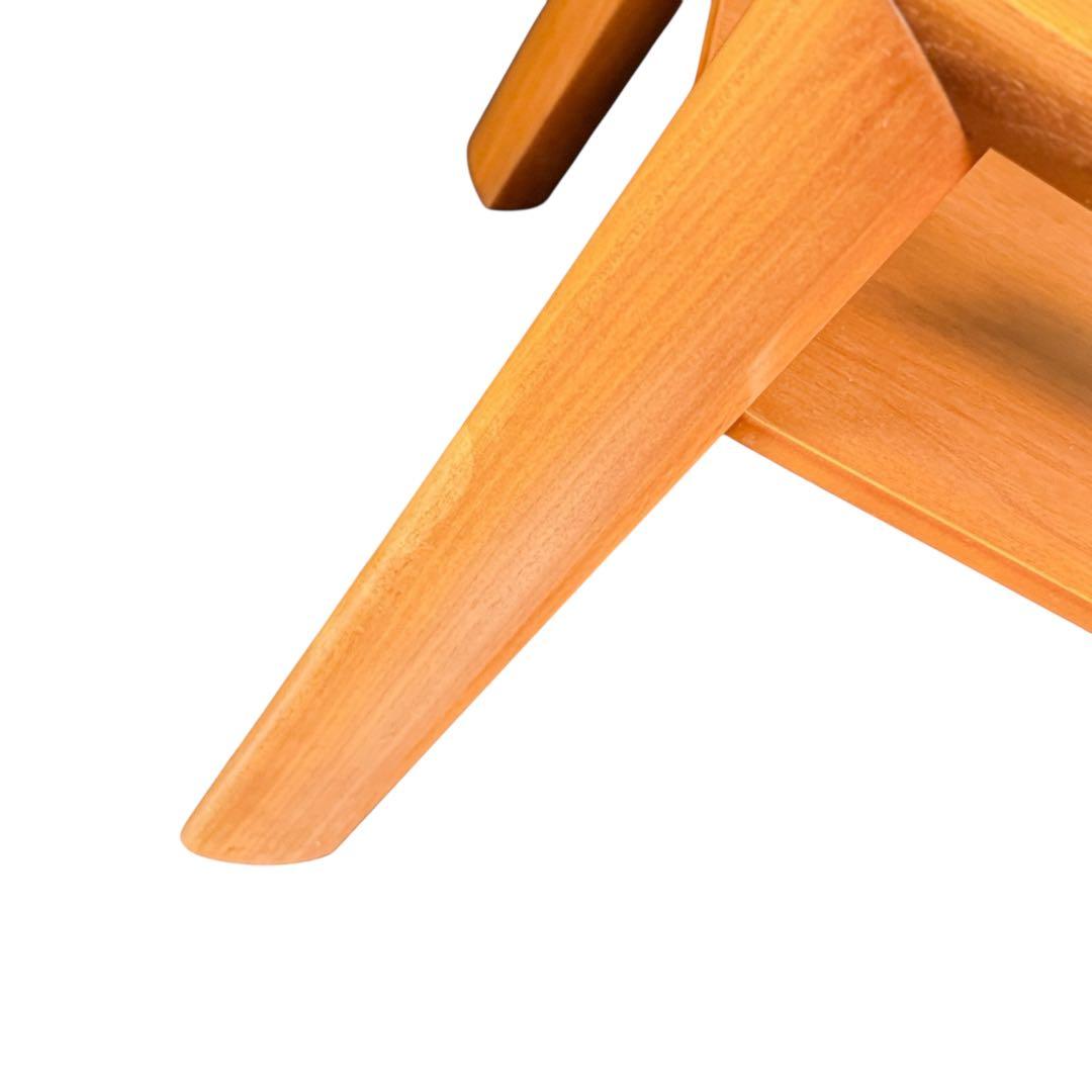 HR744 【希少デザイン】karimoku ガラストップテーブル　TU3287