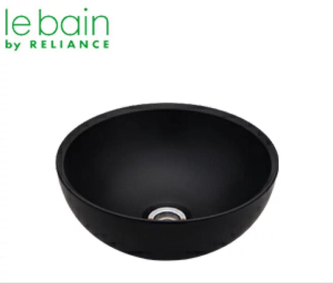 リラインス　LSM3-SU モノクローム・シリーズ 置き型手洗器 墨染