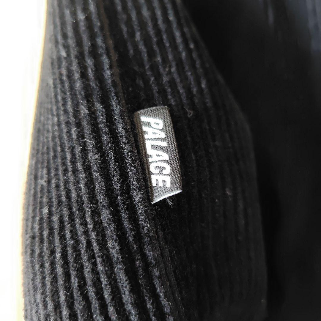Palace ブラック コーデュロイジャケット