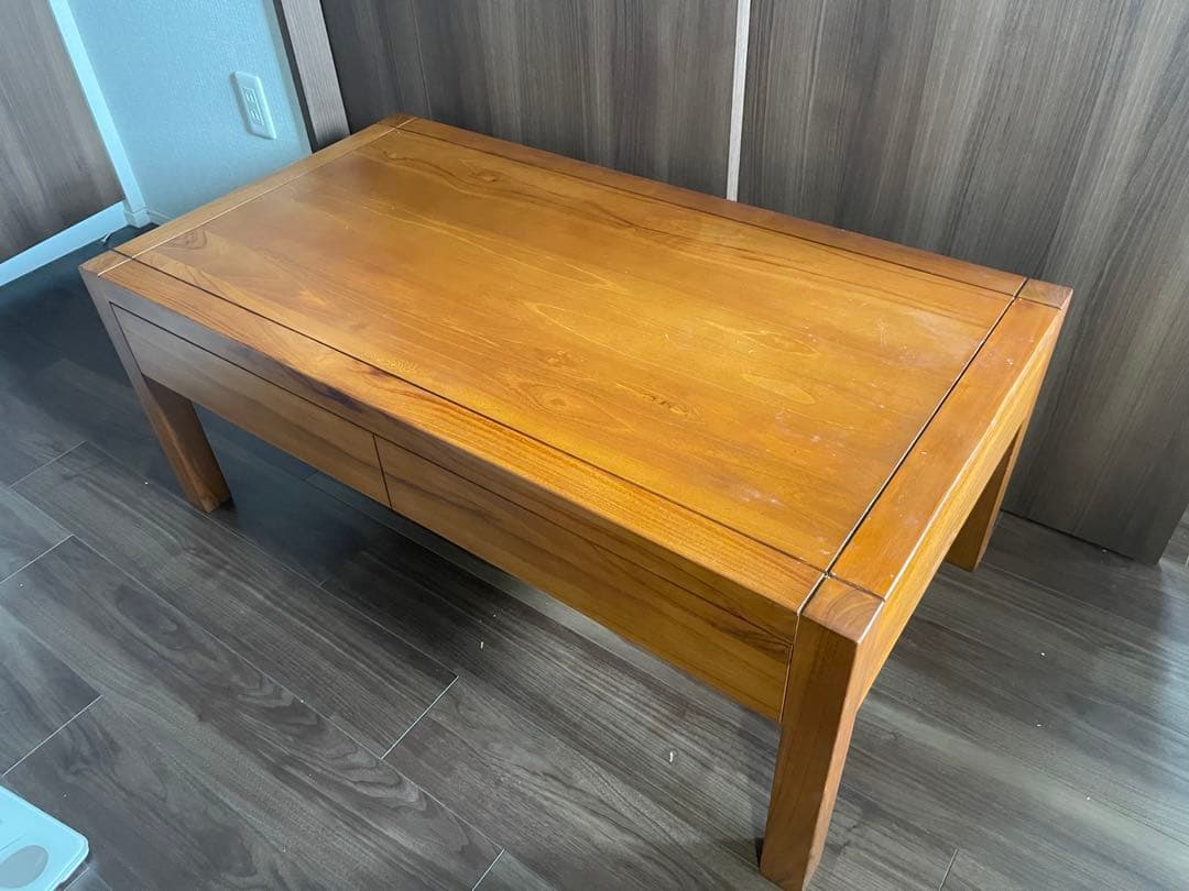 吉村　SALE【入手困難】スキャンティーク　チーク材　テーブル　リビング