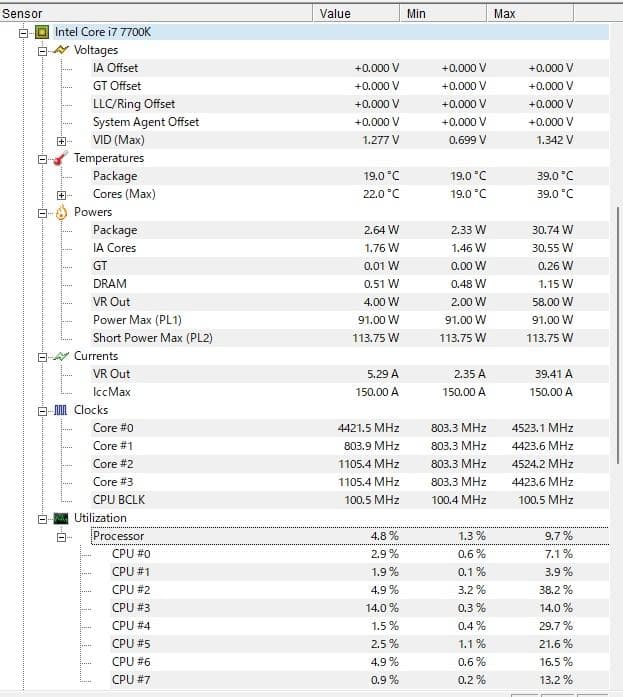 K*☆様 CPU intel Core i7-7700K　4.20GHZ　LGA
