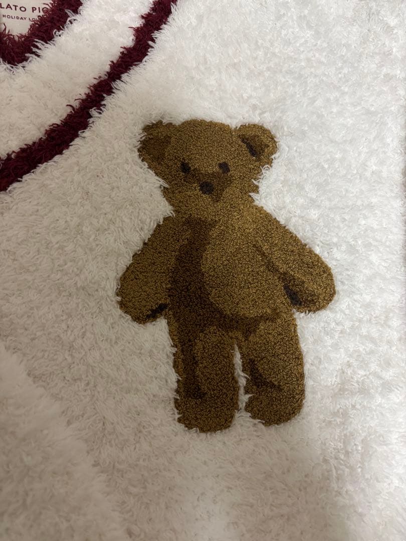 ジェラートピケ　ホリデーベアセットアップ