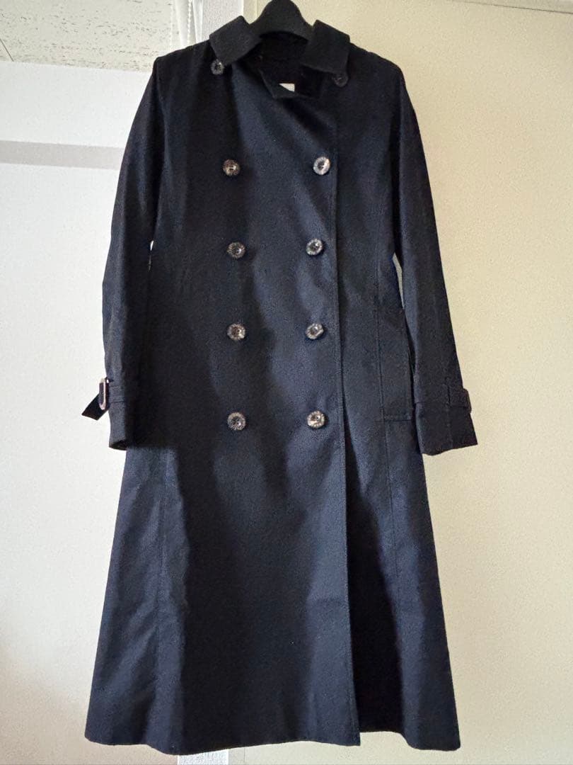大大特価！近年　超美品 オールドイングランド ギャバジントレンチコート ネイビー