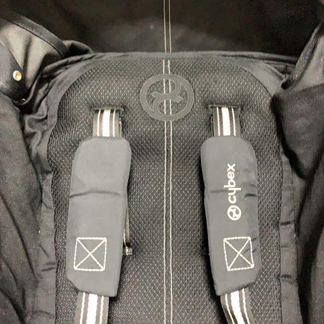 cybex 折りたたみ式ベビーカー ブラック