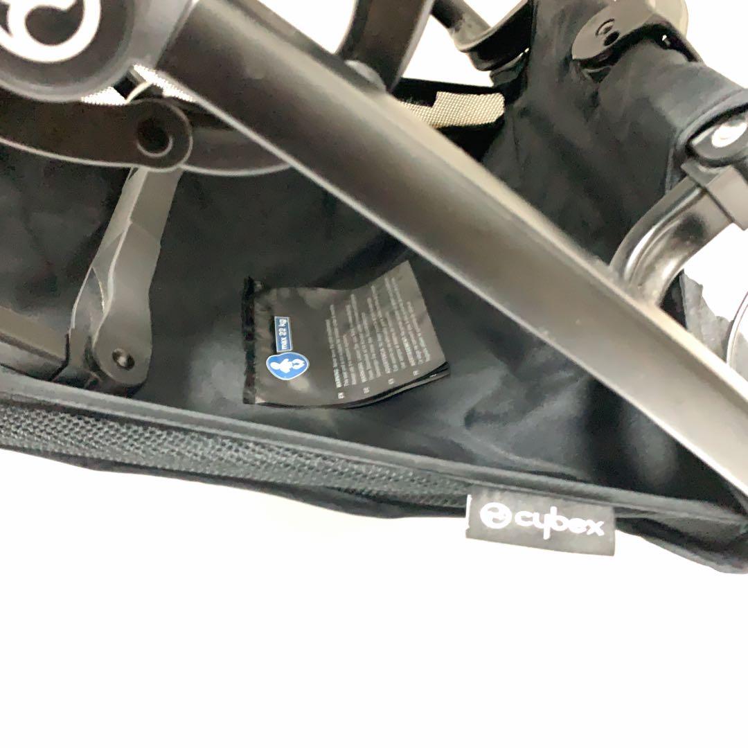 cybex 折りたたみ式ベビーカー ブラック