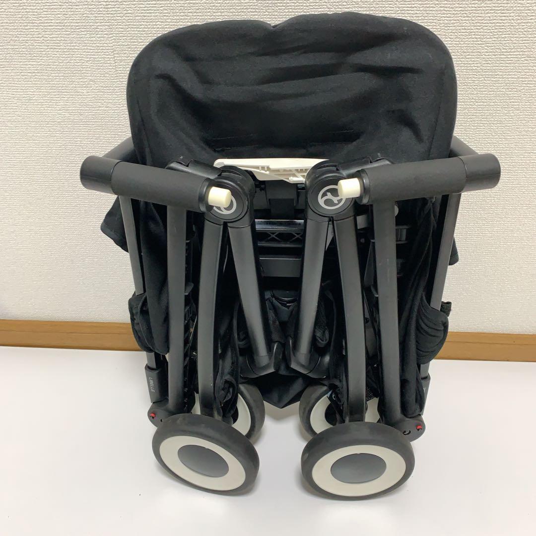 cybex 折りたたみ式ベビーカー ブラック