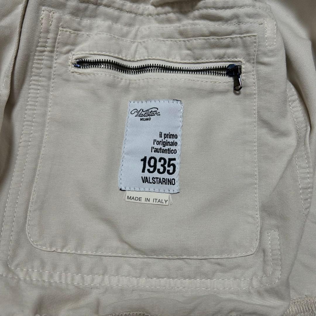 【美品 イタリア製】Valstar VALSTARINO コットンベージュ　46