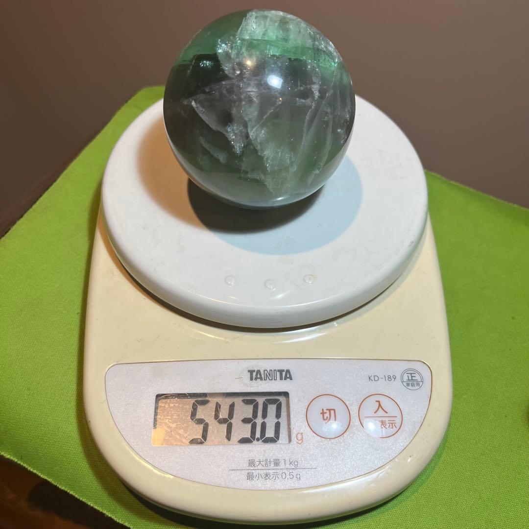 特大フローライト　竜爪台座　置物　蛍石　パワーストーン