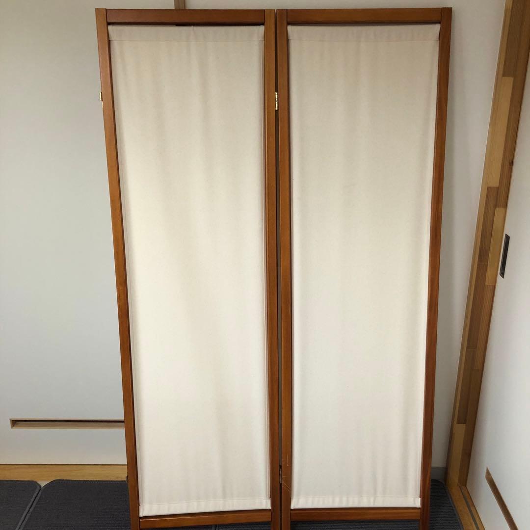 ❣️布パーテーション❣️木製×布製
