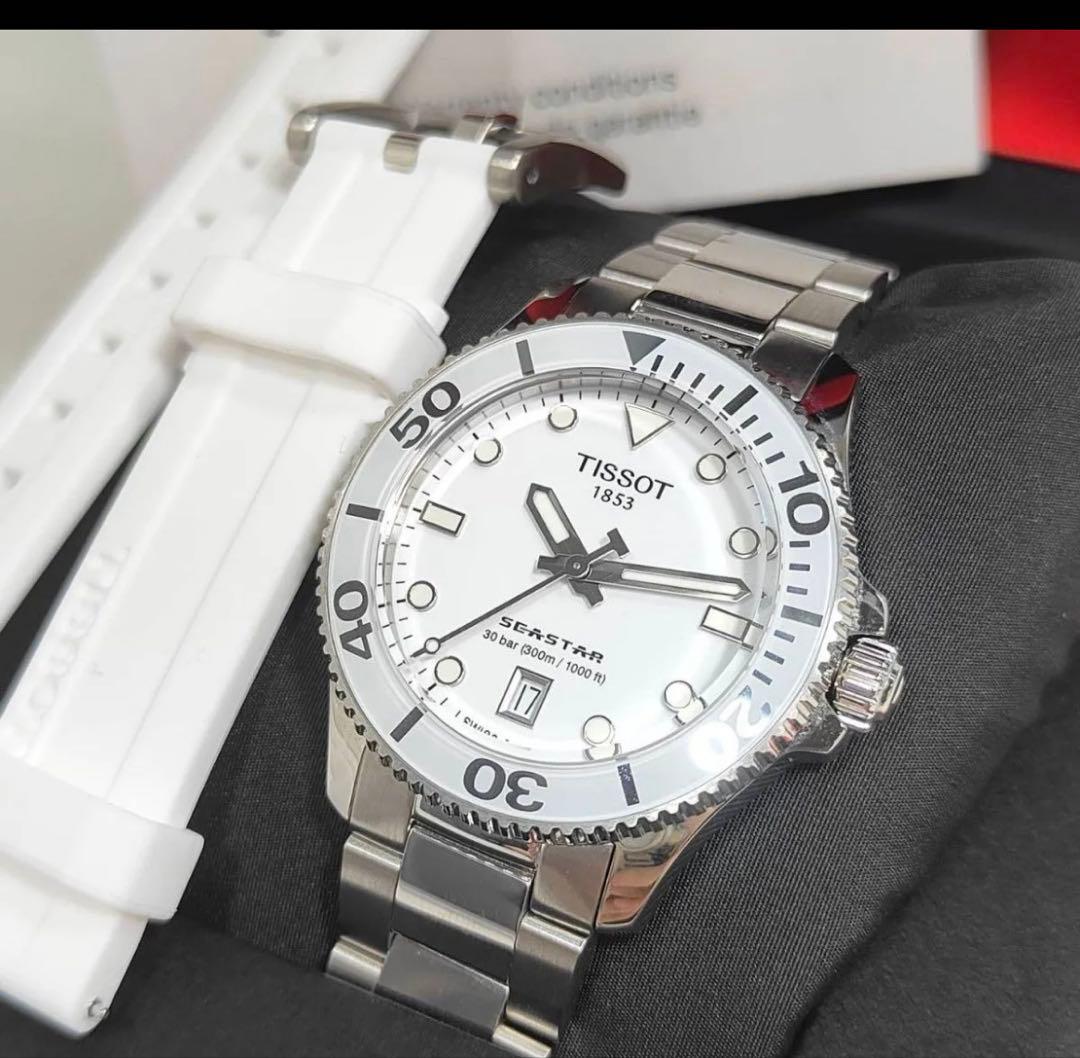 【未使用級】ティソ シースター1000 TISSOT T120.210 腕時計