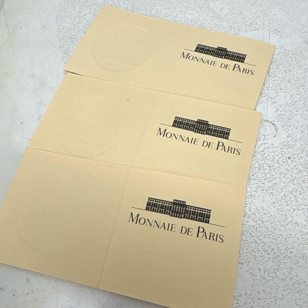 MONNAIE DE PARIS ルーヴル美術館 200周年 銀貨セット